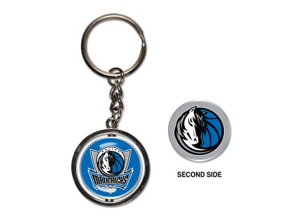 Prívesok na kľúče Dallas Mavericks NBA Spinner Key Ring
