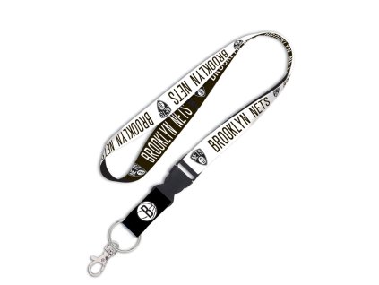 Kľúčenka Brooklyn Nets NBA Lanyard buckle 1"