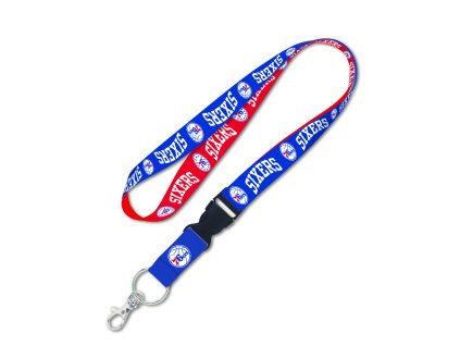 Klíčenka Philadelphia 76ers NBA Lanyard buckle 1"