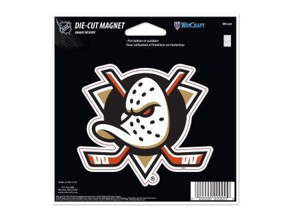 133352 magnet anaheim ducks nhl die cut magnet