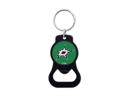Přívěšek na klíče Dallas Stars NHL Black Bottle Opener Key Ring