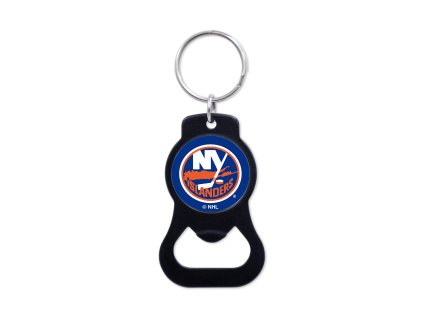 Prívesok na kľúče New York Islanders NHL Black Bottle Opener Key Ring