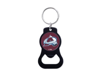 Přívěšek na klíče Colorado Avalanche NHL Black Bottle Opener Key Ring