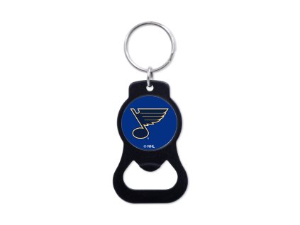 Prívesok na kľúče St. Louis Blues NHL Black Bottle Opener Key Ring