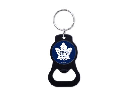 Přívěšek na klíče Toronto Maple Leafs NHL Black Bottle Opener Key Ring
