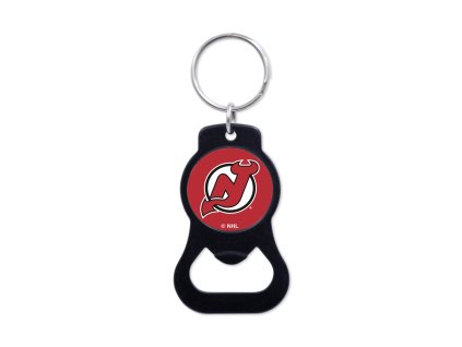 Prívesok na kľúče New Jersey Devils NHL Black Bottle Opener Key Ring