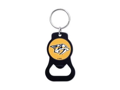 Přívěšek na klíče Nashville Predators NHL Black Bottle Opener Key Ring