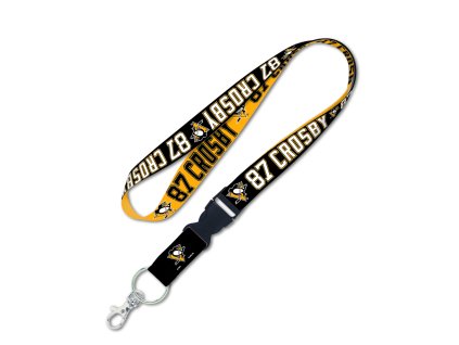 Kľúčenka Sidney Crosby Pittsburgh Penguins NHL Lanyard buckle 1