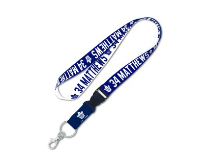 Klíčenka Auston Matthews Toronto Maple Leafs NHL Lanyard buckle 1