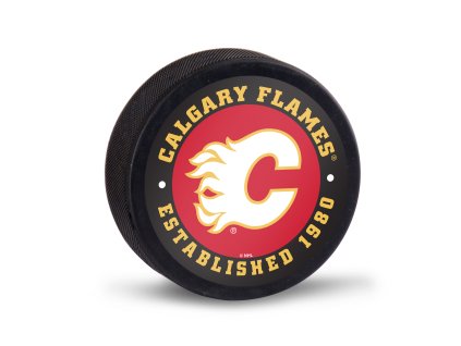 Puk Calgary Flames NHL Hockey Puck Packaged