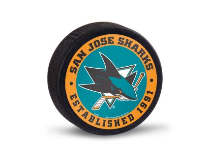Puk San Jose Sharks NHL Hockey Puck Packaged