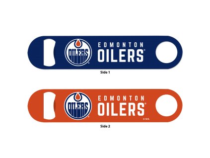 Otvírák Speed Edmonton Oilers NHL Metal Bottle Opener 2 Sided
