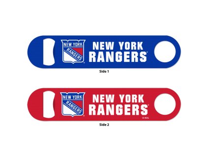 Otvárač Speed ​​New York Rangers NHL Metal Bottle Opener 2 Sided