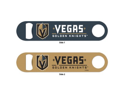 Otvárač Speed ​​Vegas Golden Knights NHL Metal Bottle Opener 2 Sided