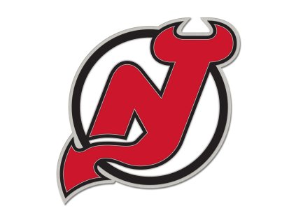 Odznak New Jersey Devils NHL Enamel Pin Jewelry Card