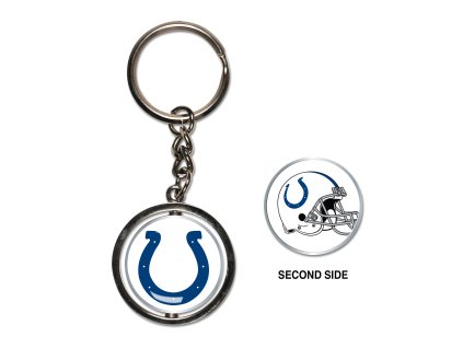Přívěšek na klíče Indianapolis Colts NFL Spinner Key Ring