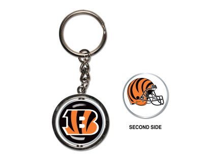 Přívěšek na klíče Cincinnati Bengals NFL Spinner Key Ring