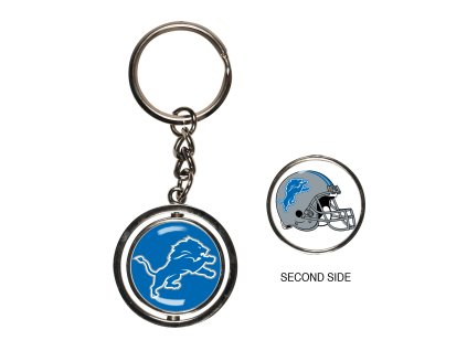 Přívěšek na klíče Detroit Lions NFL Spinner Key Ring