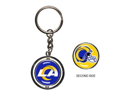 Přívěšek na klíče Los Angeles Rams NFL Spinner Key Ring