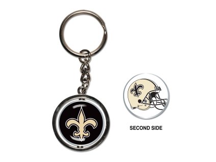 Přívěšek na klíče New Orleans Saint NFL Spinner Key Ring