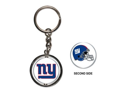 Přívěšek na klíče New York Giants NFL Spinner Key Ring