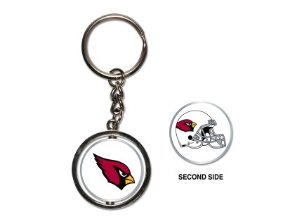 Přívěšek na klíče Arizona Cardinals NFL Spinner Key Ring