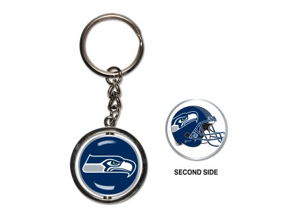 Přívěšek na klíče Seattle Seahawks NFL Spinner Key Ring