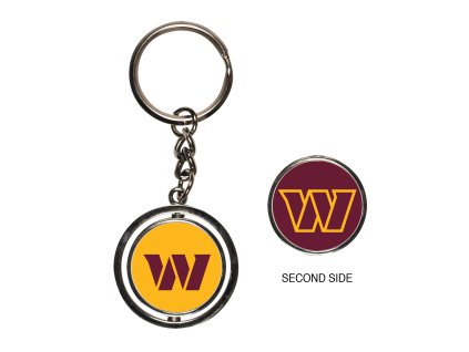 Prívesok na kľúče Washington Commanders NFL Spinner Key Ring