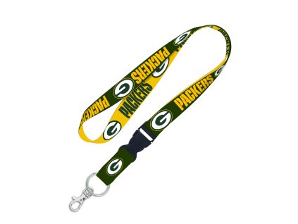 Klíčenka Green Bay Packers NFL Lanyard buckle 1"
