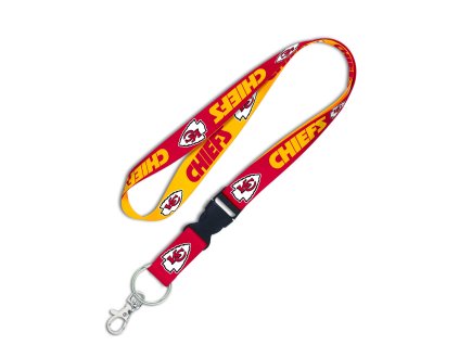 Klíčenka Kansas City Chiefs NFL Lanyard buckle 1"
