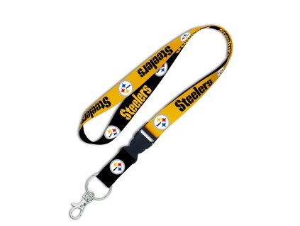 Klíčenka Pittsburgh Steelers NFL Lanyard buckle 1"