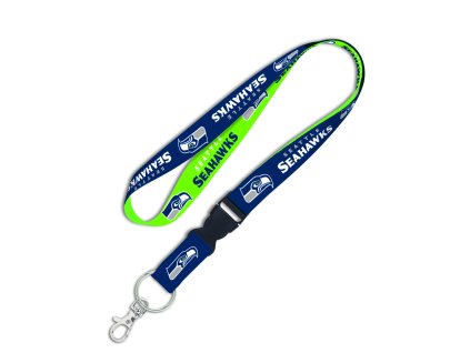 Klíčenka Seattle Seahawks NFL Lanyard buckle 1"