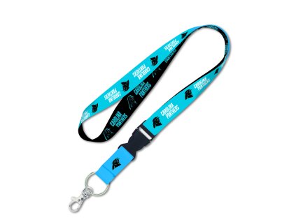 Klíčenka Carolina Panthers NFL Lanyard buckle 1"