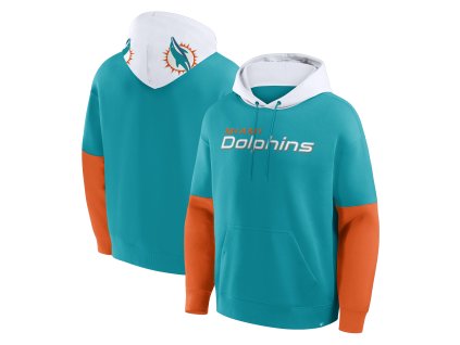 Pánska mikina Miami Dolphins NFL REDZONE Helmet Hoodie