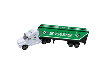 Kamion Dallas Stars NHL 18-Wheeler Big Rig Truck White