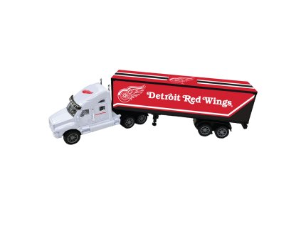 Kamion Detroit Red Wings NHL 18-Wheeler Big Rig Truck White