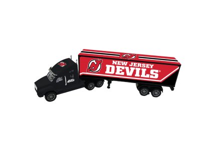 Kamión New Jersey Devils NHL 18-Wheeler Big Rig Truck Black