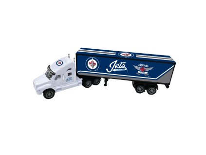 Kamion Winnipeg Jets NHL 18-Wheeler Big Rig Truck Blue