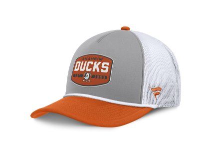 134849 panska ksiltovka anaheim ducks nhl course adjustable foam front a frame meshaback cap