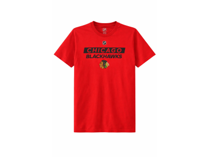 Detské tričko Chicago Blackhawks Locker Room Red
