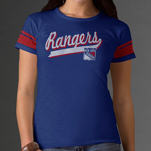 47 Brand Dámské tričko - Game Time - New York Rangers NHL Veľkosť: M