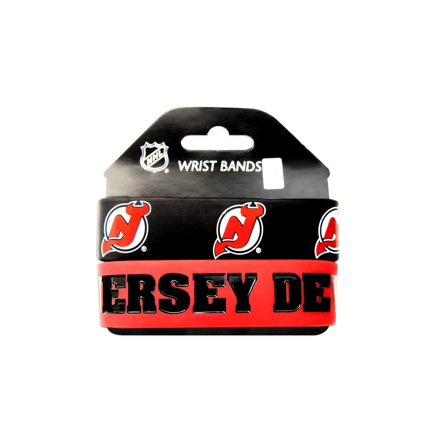 E-shop Gear for Sports Silikónový náramok - New Jersey Devils NHL - 2 kusy