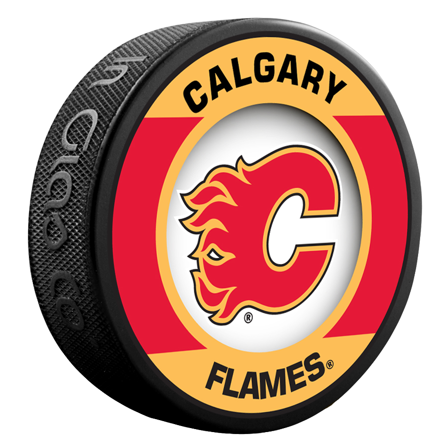 E-shop Inglasco / Sherwood Puk Calgary Flames NHL Retro