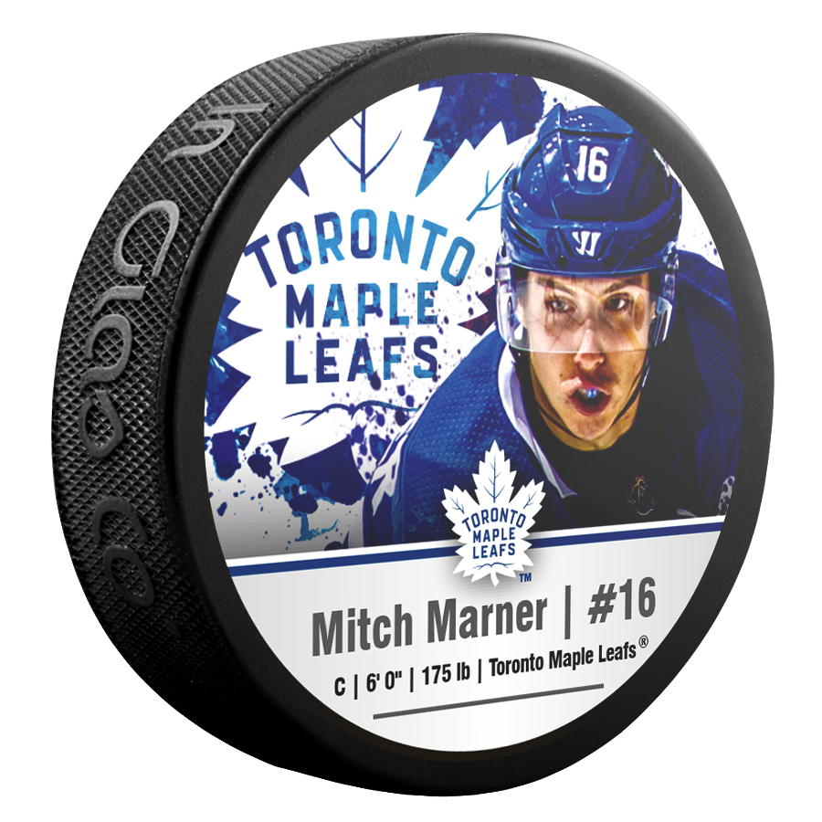 E-shop Inglasco / Sherwood Puk Toronto Maple Leafs NHL Mitch Marner #16 NHLPA