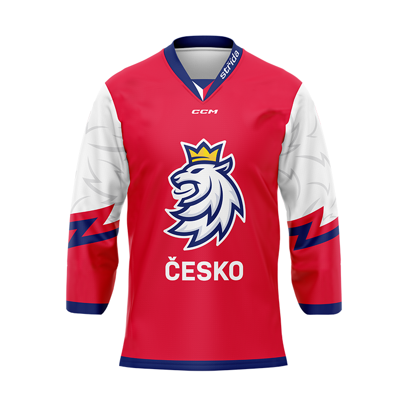 E-shop Fan dres CCM Český Hokej ČESKO - červený
