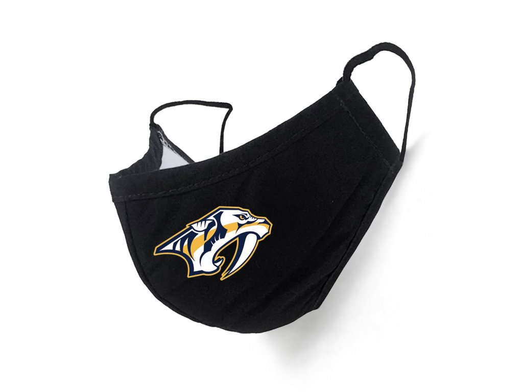 Rúško Nashville Predators Black Veľkosť: Dospelá