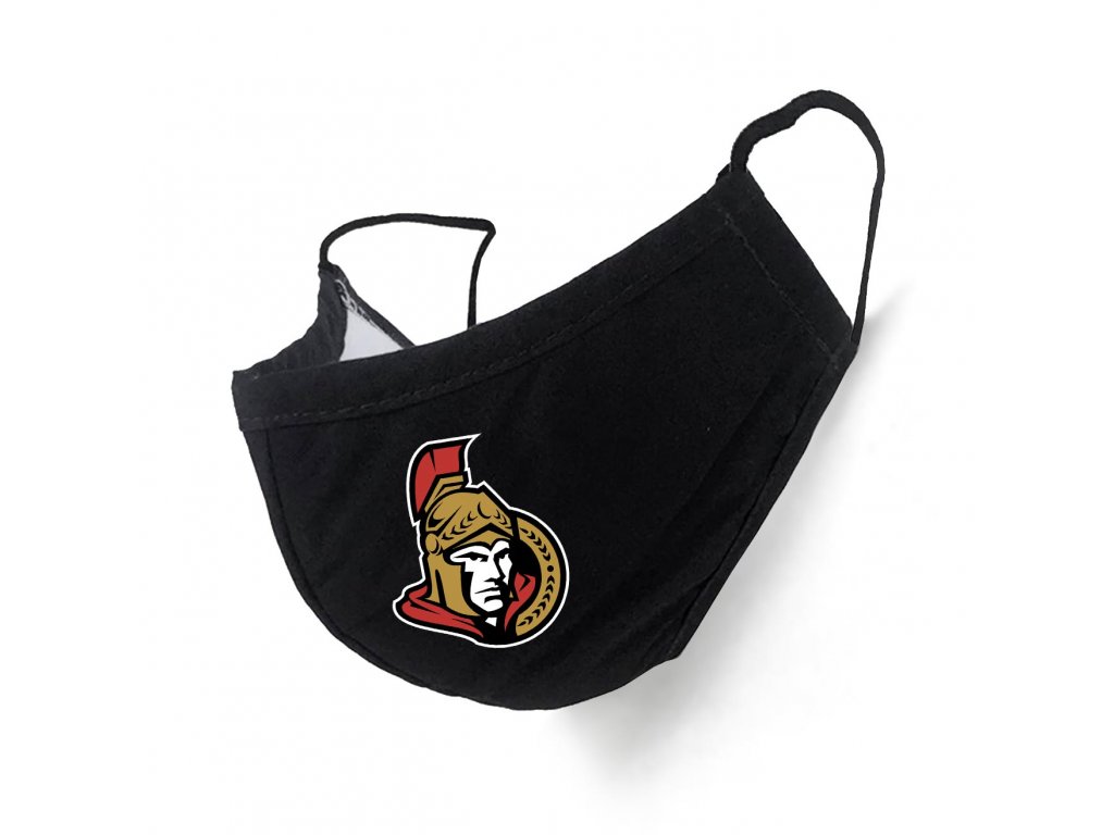 Rúško Ottawa Senators Black Veľkosť: Dospelá