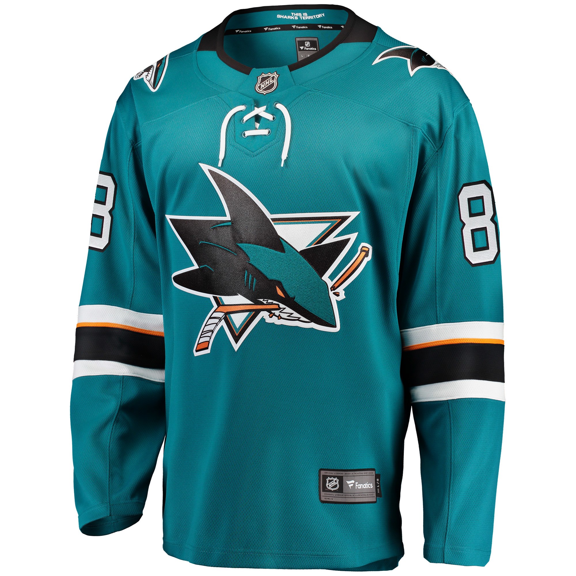 Fanatics Dětský dres San Jose Sharks NHL # 88 Brent Burns Breakaway Home Jersey Distribúcia: USA