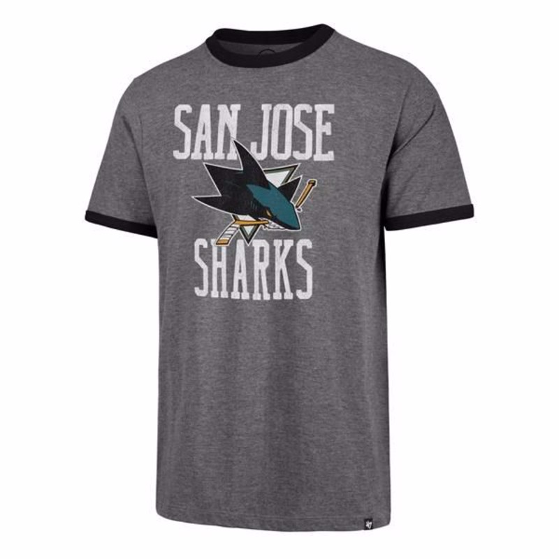 47 Brand Tričko San Jose Sharks Belridge '47 CAPITAL RINGER Tee Veľkosť: XL