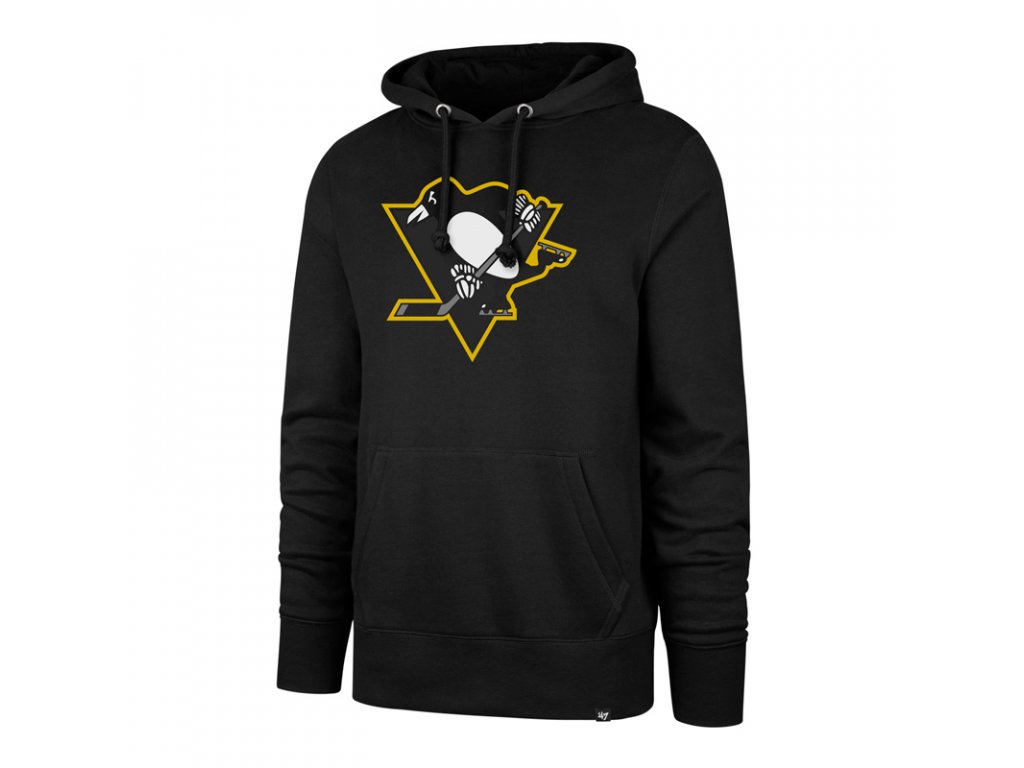 47 Brand Pánská mikina Pittsburgh Penguins NHL Imprint '47 HEADLINE HOOD Veľkosť: M